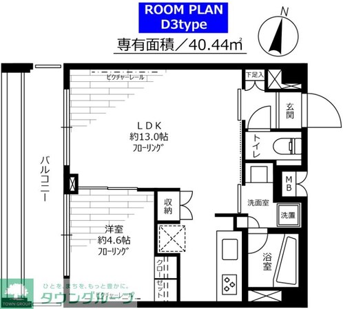 ステージグランデ錦糸町の物件間取画像